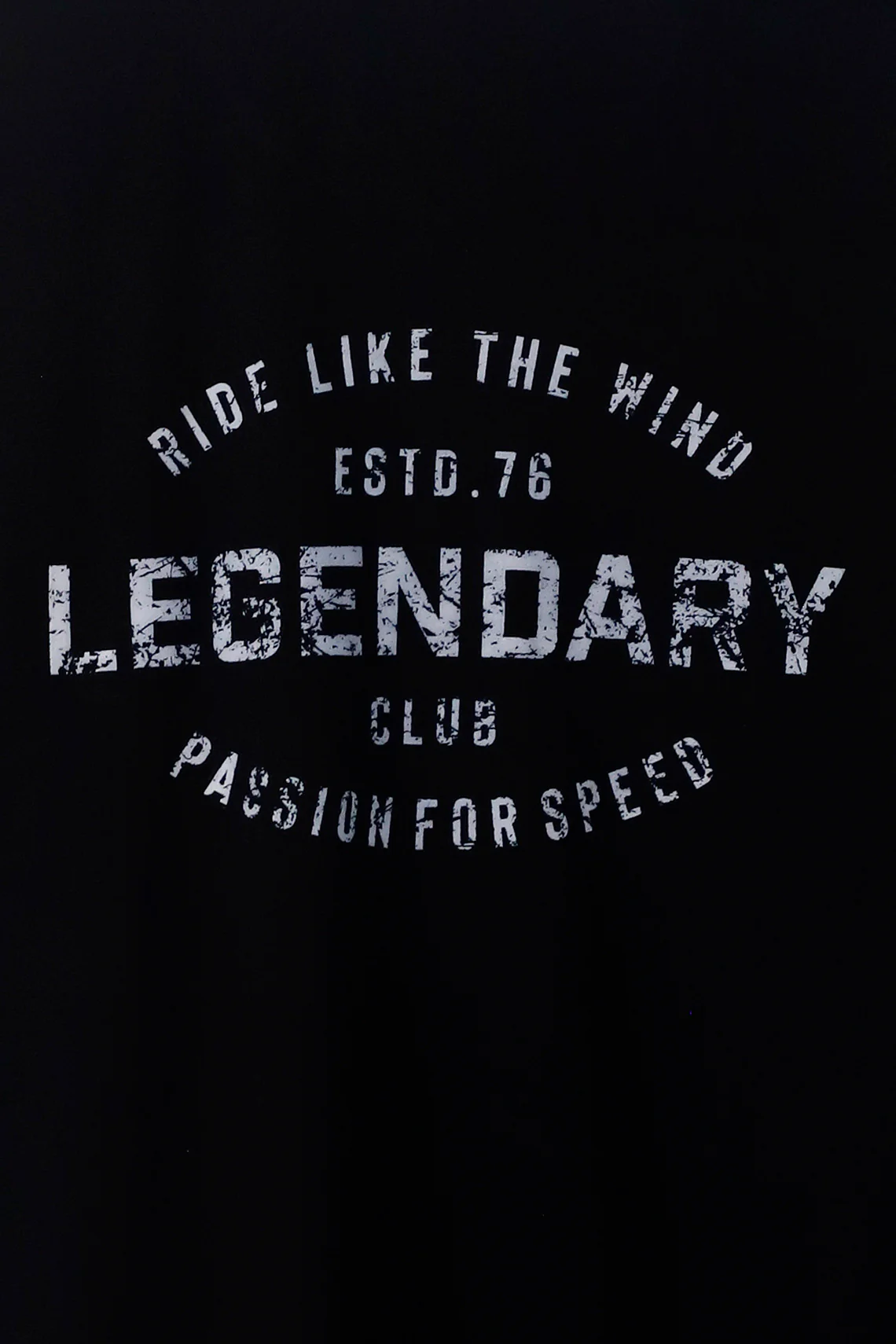 Black Printed Short Sleeve T-Shirt for Men - Image 4