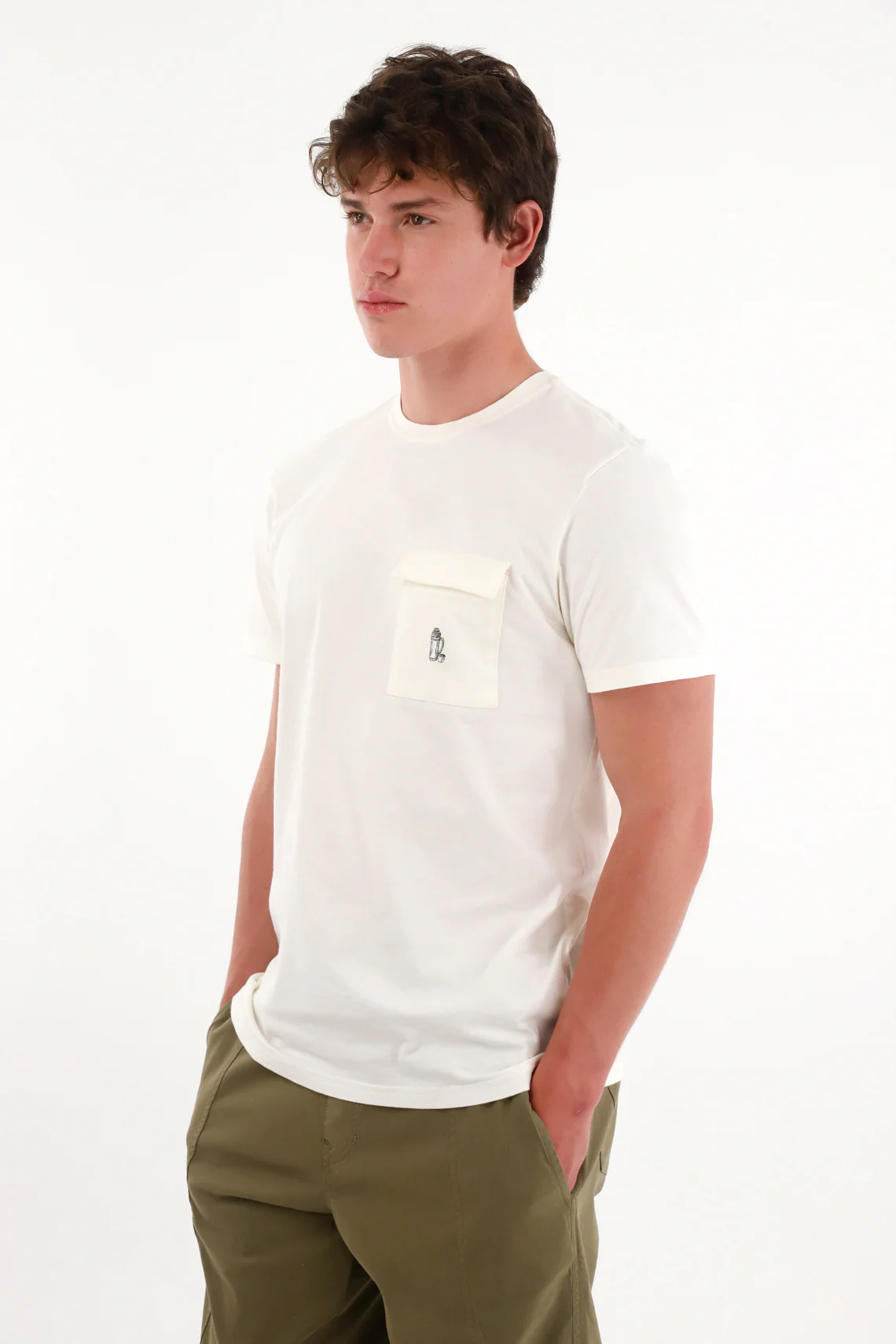 Men's Raw TNS Pocket Tee - Image 3