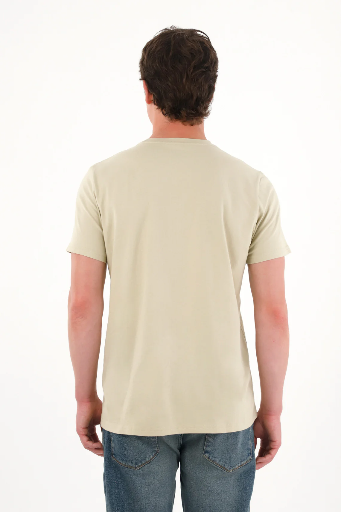 Men's Brown Pocket Tee with Heart Print - Image 4