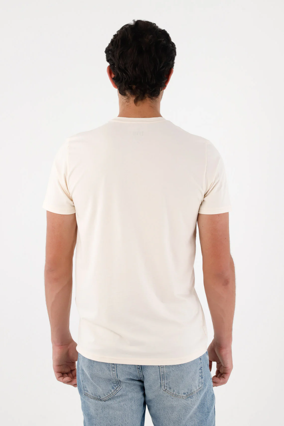 Camiseta con mini raqueta naranja para hombre - Image 4