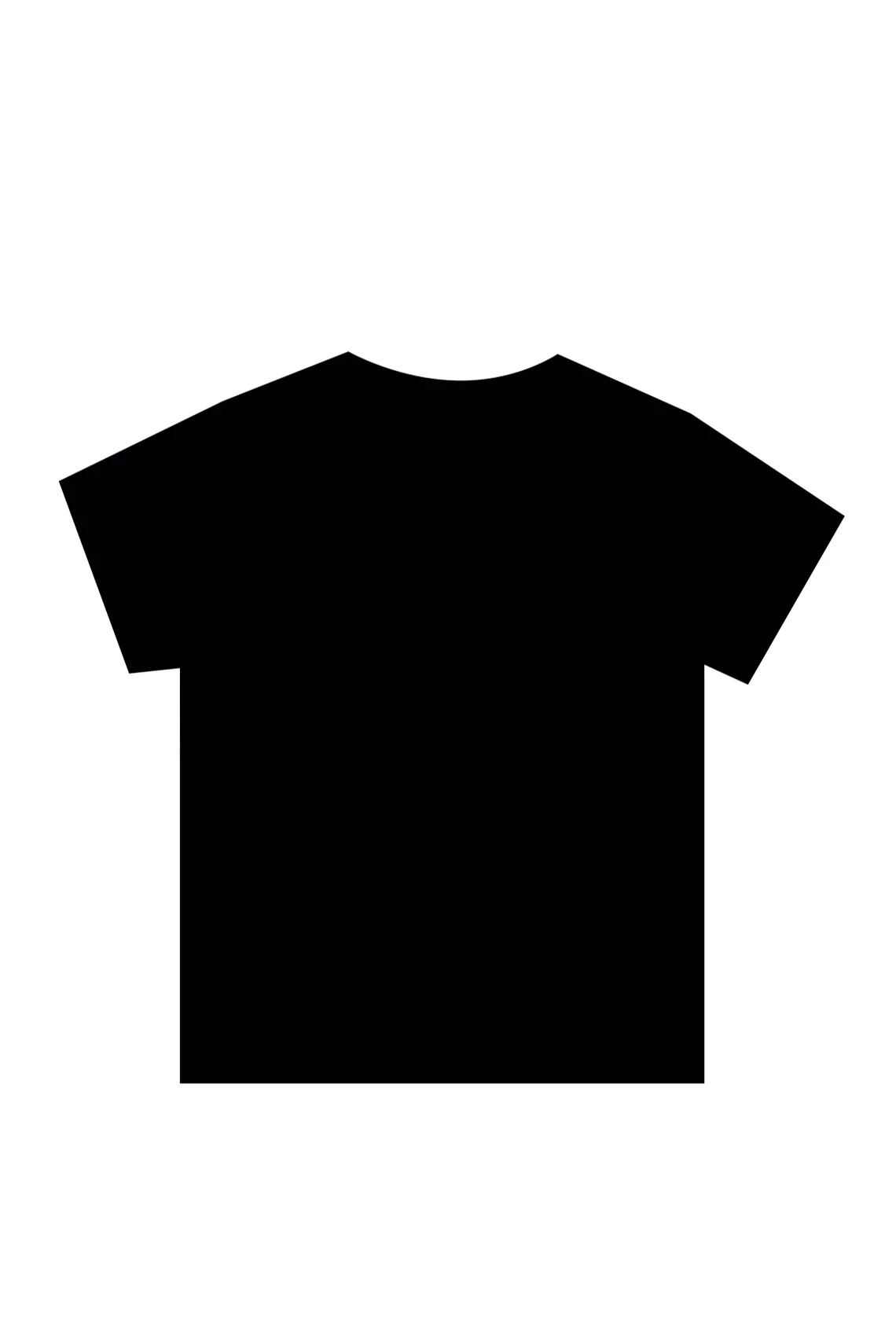 Women's black graphic t-shirt - Image 2