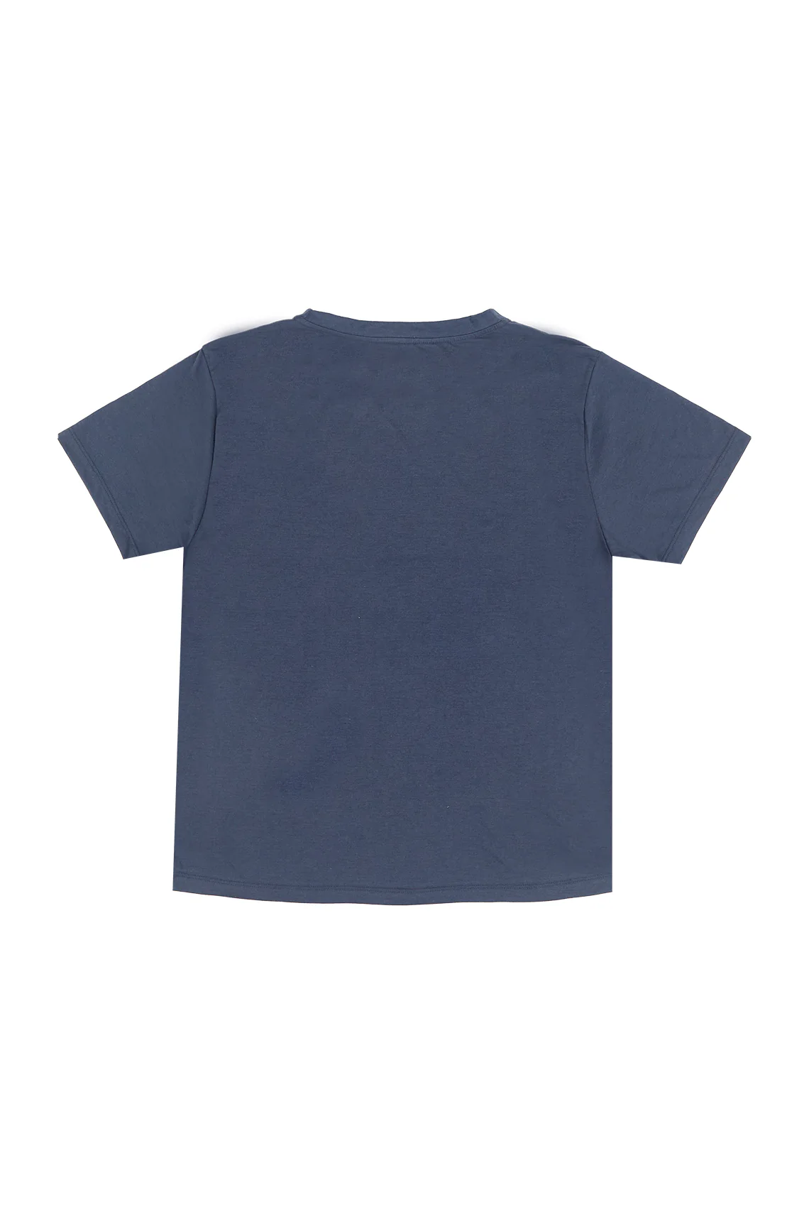 Women's blue letter print t-shirt - Image 2