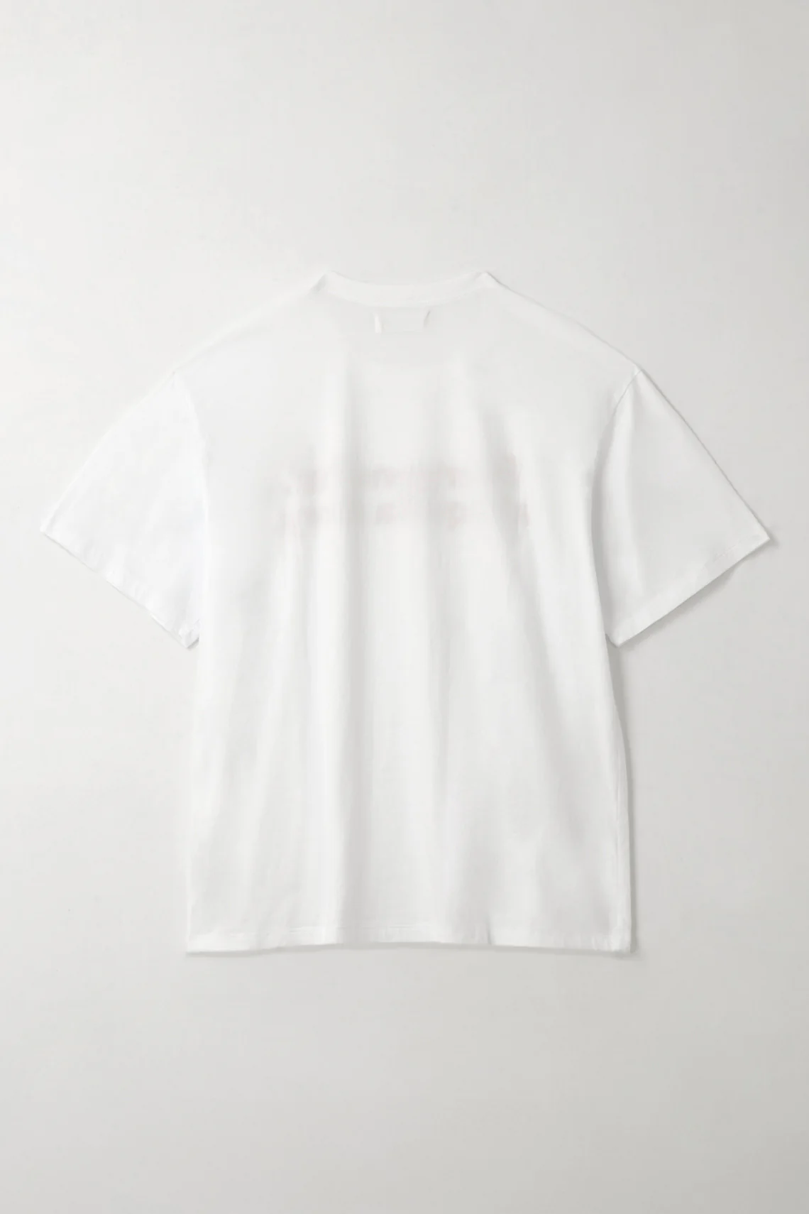 Women's Oversized White Printed T-Shirt - Image 3
