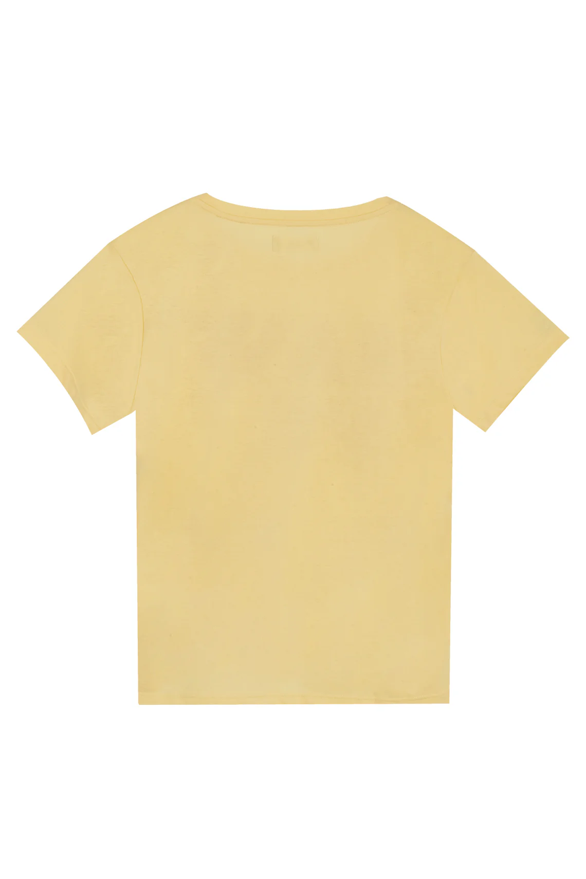 Women's yellow printed t-shirt - Image 2