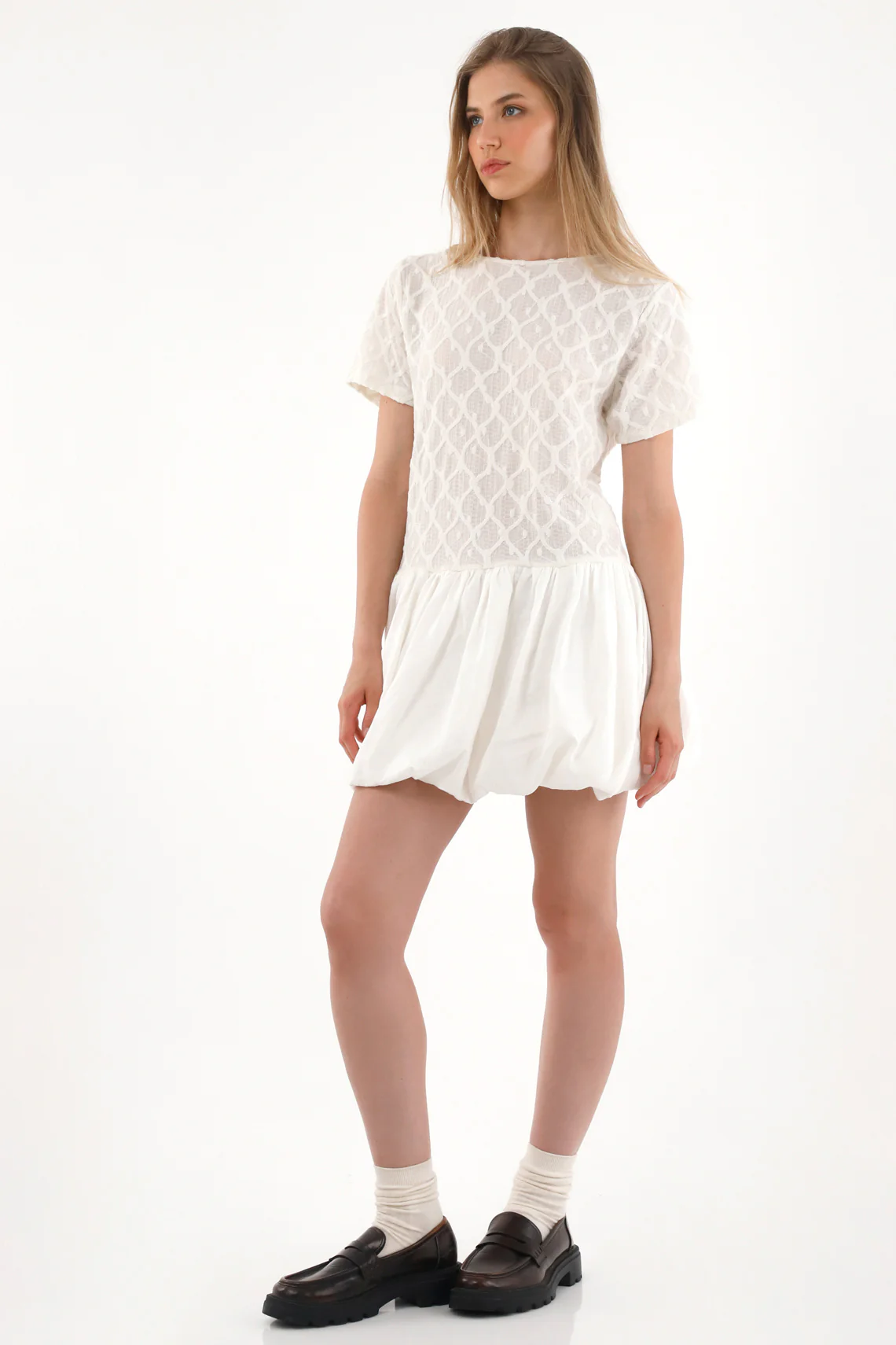 Short Flared Dress for Women - Image 2