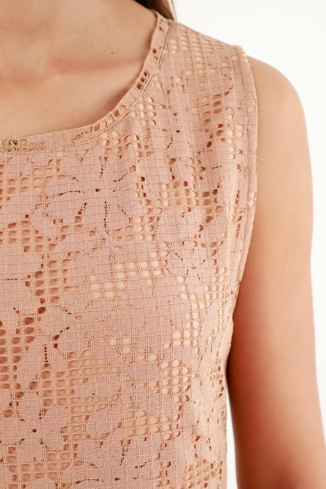 Women's Brown Straight Dress - Image 3