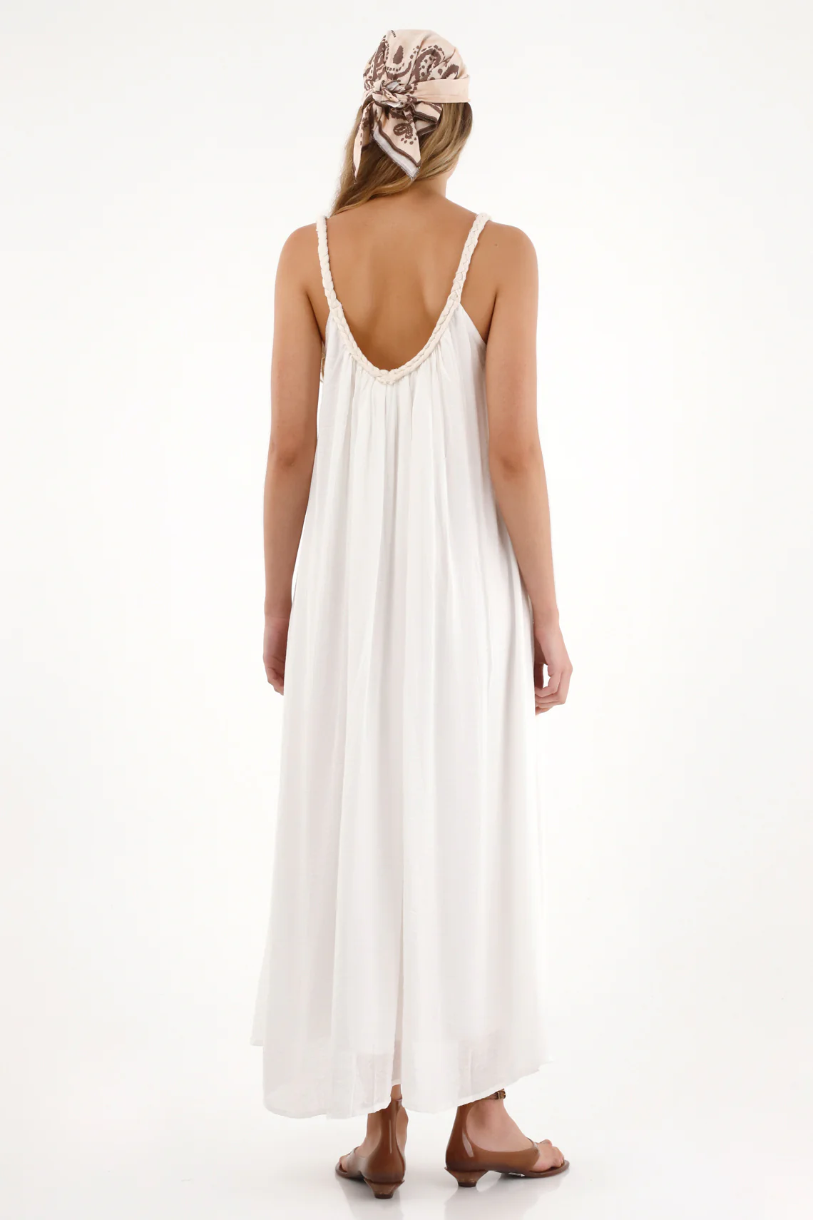 Long Dress with Handmade Detail for Women - Image 4